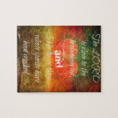 Puzzle Amour de 34:18 de psaume (Horizontal)