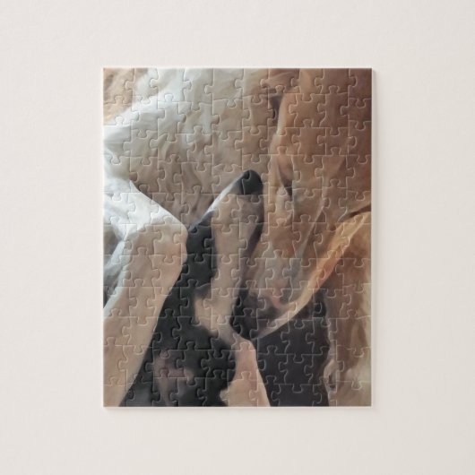 Puzzle Amour de Barzoï (Vertical)