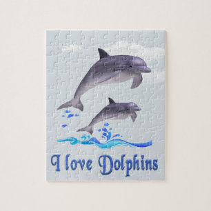 Puzzle Amour de dauphin