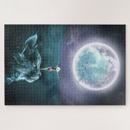 Puzzle Amour de la lune (Horizontal)