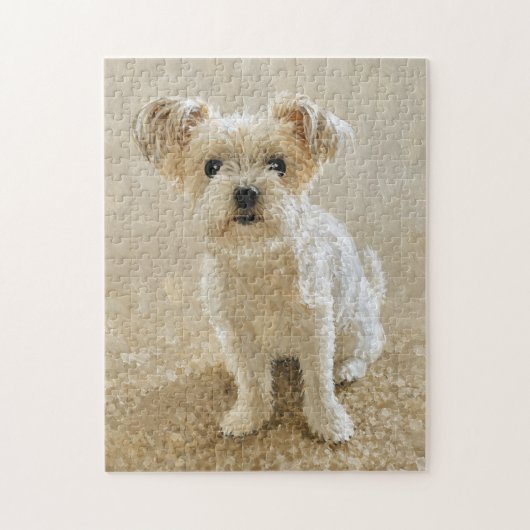 Puzzle Amour de Morkie (Vertical)