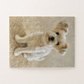 Puzzle Amour de Morkie Oversized (Horizontal)