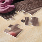 Puzzle Amour de mot avec le cadeau en forme de coeur de (Côté)