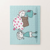 Puzzle Amour de petit gâteau (Vertical)