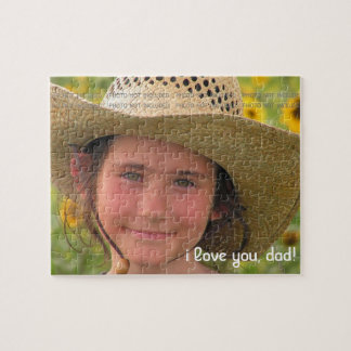 Puzzle Amour de photo de fête des pères vous papa