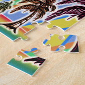 Puzzle Amour d'été à Pasadena (Côté)