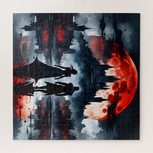 Puzzle Amour gothique (Horizontal)