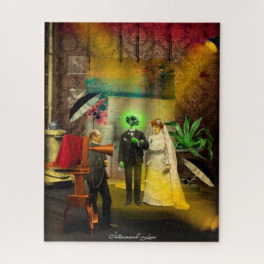 Puzzle Amour interracial (Vertical)