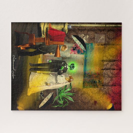 Puzzle Amour interracial (Horizontal)