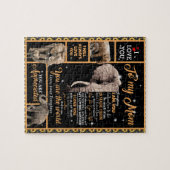 Puzzle Amour maman | Lettre À Ma Mère Vous Êtes Le Monde (Horizontal)