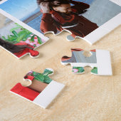 Puzzle AMOUR pour BEST DAD 12 photo collage Fête des père (Côté)