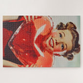Puzzle Amour rétro : 1950s Luminosité cardiaque (Horizontal)