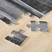 Puzzle Amour rouge et gris - parapluie (Côté)