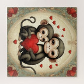 Puzzle Amour singe (Horizontal)