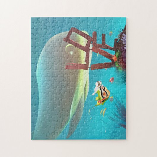 Puzzle Amour sous-marin (Vertical)