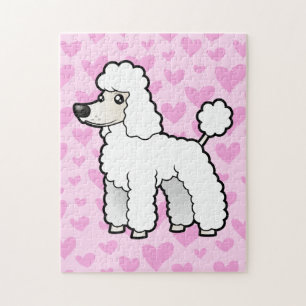 Puzzle Amour standard/de miniature/jouet caniche