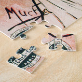 Puzzle Amoureux, Alphonse Mucha (Côté)