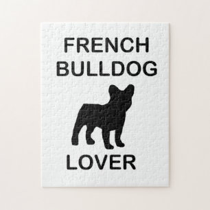 Puzzle amoureux de bouledogue français