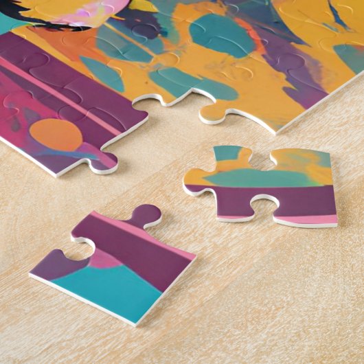 Puzzle Amoureux des chats (Côté)