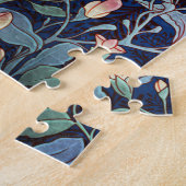 Puzzle Amoureux des chats Chat Et Fleur Magnolia (Côté)