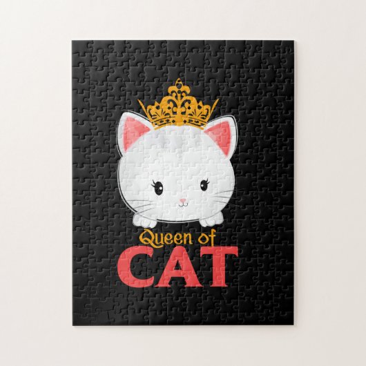 Puzzle Amoureux des chats | Je Suis Une Reine De Chat (Vertical)