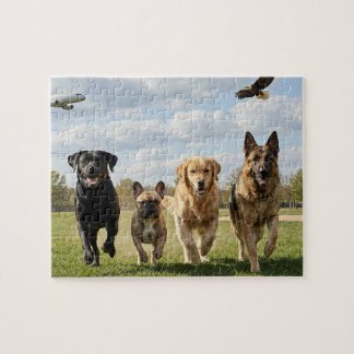 Puzzle Amoureux des chiens