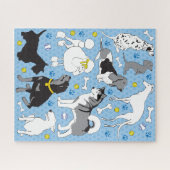 Puzzle Amoureux des chiens 16x20 pour les personne (Horizontal)