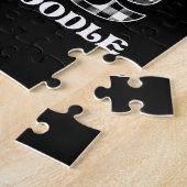 Puzzle Amoureux des chiens Bernedoodle (Côté)