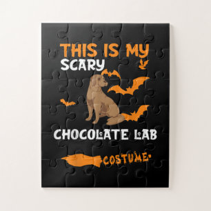 Puzzle Amoureux des chiens C'Est Mon Costume De Laborat