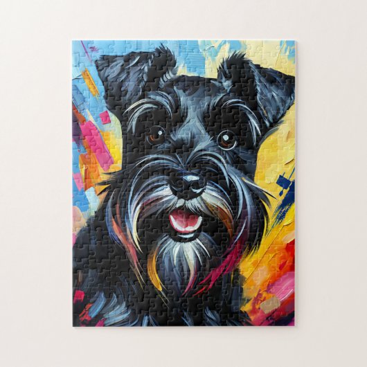 Puzzle Amoureux des chiens d'impression en acrylique pour (Vertical)