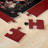 Puzzle Amoureux du squelette (Côté)