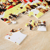 Puzzle Amphithéâtre de Posterisation du canyon Bryce (Côté)