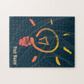 Puzzle Ampoule lampe rétro ampoule électricien intelligen (Horizontal)