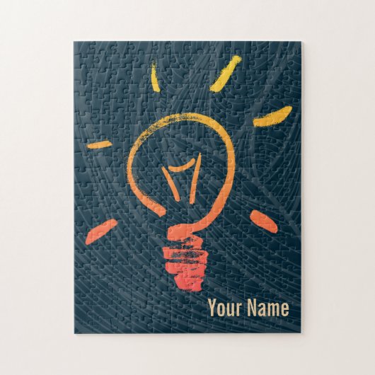 Puzzle Ampoule lampe rétro ampoule électricien intelligen (Vertical)