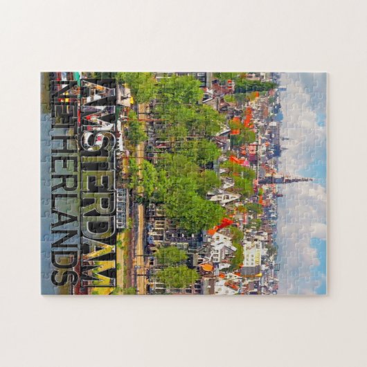 Puzzle Amsterdam (Horizontal)