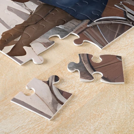 Puzzle Amsterdam aquarelle (Côté)