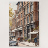 Puzzle Amsterdam aquarelle (Vertical)