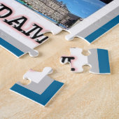 Puzzle Amsterdam - Holland - I Love - (Côté)