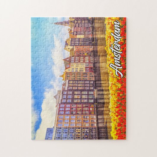 Puzzle Amsterdam, Pays-Bas (Vertical)