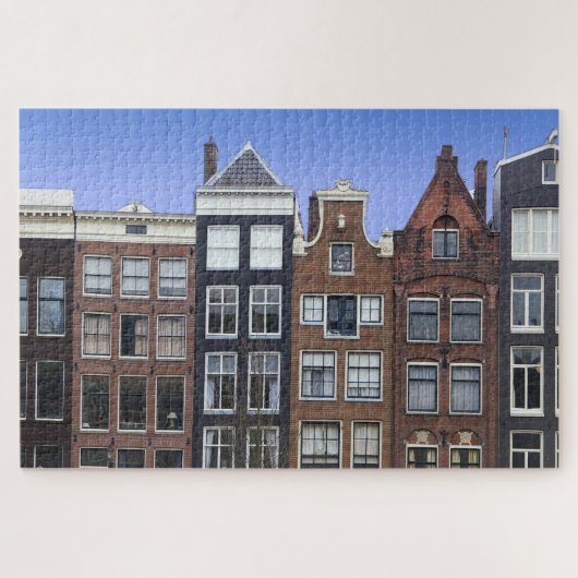 Puzzle Amsterdam Pays-Bas Holland Canal (Horizontal)