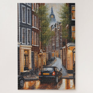 Puzzle Amsterdam peinture à l'huile