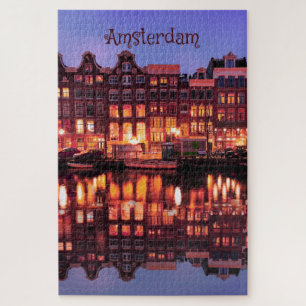 Puzzle Amsterdam Row Houses sur Canal