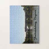 Puzzle Amtrack Train Crossing Rappahannock River (Vertical)