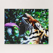 Puzzle Amur Tiger 16x20 520pc jpcn Jigsaw (Horizontal)