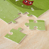 Puzzle Amusant Amoureux des chats de Noël (Côté)