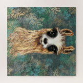 Puzzle amusant avec Curious Baby Llama - Smile (Horizontal)