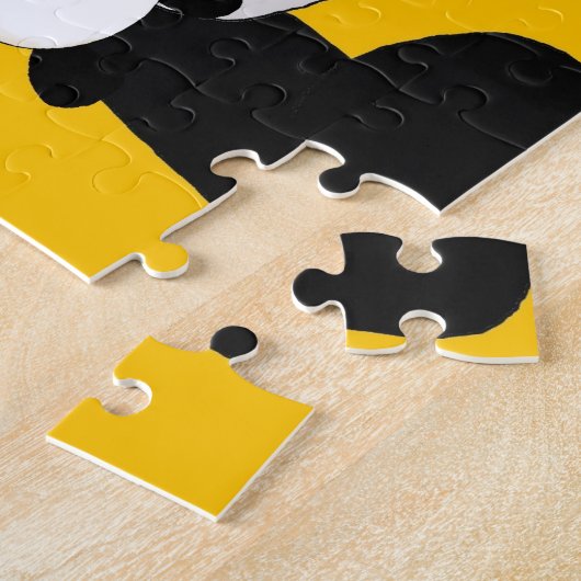 Puzzle Amusant Beach panda (Côté)