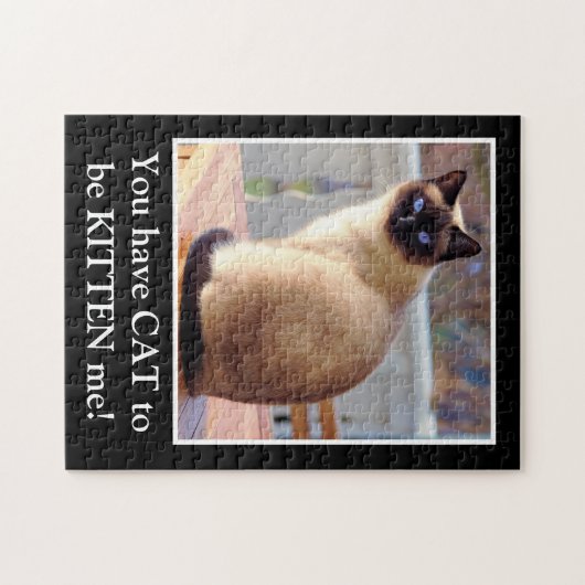 Puzzle Amusant chat chatte chatte chatte chatte chatte ye (Horizontal)
