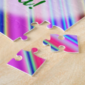 Puzzle Amusant, coloré, personnalisable 18e anniversaire  (Côté)