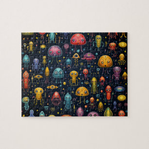 Puzzle amusant des Aliens